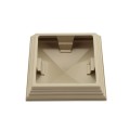 LMT 1236NA 5" x 5" Nantucket Vinyl Post Cap - Almond