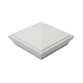 LMT 1236W 5" x 5" Nantucket Vinyl Post Cap - White (PostCaps)
