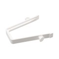LMT 2" Vinyl Rail Clip For Connecting to Vinyl Fence Posts (White) - 1242