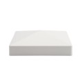 LMT 1247W 6" x 6" Horse Fence Vinyl Post Cap (Long Lip) - White (PostCaps)