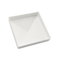LMT 1247W 6" x 6" Horse Fence Vinyl Post Cap (Long Lip) - White (PostCaps)