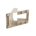 LMT 1277-ALMOND T-Rail Stair Handrail Vinyl Bracket Kit For Vinyl Railing - Almond