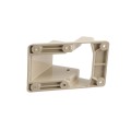 LMT 1277-ALMOND T-Rail Stair Handrail Vinyl Bracket Kit For Vinyl Railing - Almond