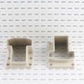 LMT 1277-ALMOND T-Rail Stair Handrail Vinyl Bracket Kit For Vinyl Railing - Almond