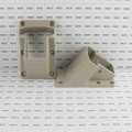 LMT 1277-KHAKI T-Rail Stair Handrail Vinyl Bracket Kit For Vinyl Railing - Khaki