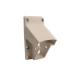 LMT 1277-KHAKI T-Rail Stair Handrail Vinyl Bracket Kit For Vinyl Railing - Khaki