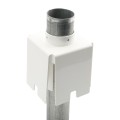 5" Sq Vinyl Fence Post Rook Kit with 2 3/8" ID - LMT 1290C-KIT