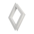 LMT 1296-WHITE Diamond Window Decorative Insert - White (GeneralUse)