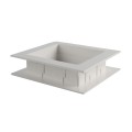 LMT 1296-WHITE Diamond Window Decorative Insert - White (GeneralUse)