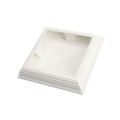 LMT 1302W 6" x 6" New England Vinyl Post Cap - White 