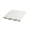 LMT 1304W 6 1/2" x 6 1/2" New England Vinyl Post Cap - White