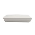 LMT 1304W 6 1/2" x 6 1/2" New England Vinyl Post Cap - White