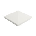 LMT 1304W 6 1/2" x 6 1/2" New England Vinyl Post Cap - White