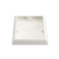 LMT 1304W 6 1/2" x 6 1/2" New England Vinyl Post Cap - White