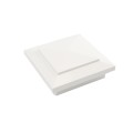LMT 1326W 4" x 4" Hampton Vinyl Post Cap - White