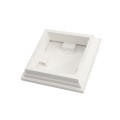 LMT 1329W 5" x 5" Hampton Vinyl Post Cap - White