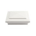 LMT 1329W 5" x 5" Hampton Vinyl Post Cap - White