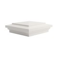 LMT 1329W 5" x 5" Hampton Vinyl Post Cap - White