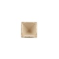 LMT 1 1/2" x 1 1/2" (1.390" x 1.390" ID) Sharp Vinyl Picket Cap for Vinyl Fence Posts (Beige) - 1341-BEIGE