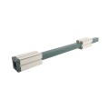 LMT Blu-Mount 4" Sq. x 42" Heavy-Duty Surface Mount IBC-Compliant Structural Post Mount For Vinyl Railing Posts With PVC Alignment Guides - 1367C-HD