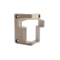 LMT 1387-KHAKI 45 Degree T-Rail Handrail Vinyl Bracket Kit For Vinyl Railing - Khaki