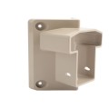 LMT 1387-KHAKI 45 Degree T-Rail Handrail Vinyl Bracket Kit For Vinyl Railing - Khaki