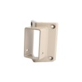 LMT 1388-KHAKI 2" x 3 1/2" 45 Degree Handrail Vinyl Bracket Kit - Khaki