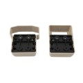 LMT 1394-ALMOND T-Rail Covered Handrail Bracket Kit For Vinyl Railing (2 Piece) - Almond
