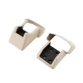 LMT 1396-ALMOND T-Rail Covered Handrail Stair Bracket Kit For Vinyl Railing (2 Piece) - Almond
