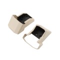 LMT 1396-ALMOND T-Rail Covered Handrail Stair Bracket Kit For Vinyl Railing (2 Piece) - Almond