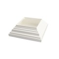 LMT 1415W 8" x 8" New England Vinyl Post Cap - White