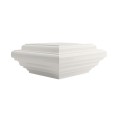 LMT 1415W 8" x 8" New England Vinyl Post Cap - White