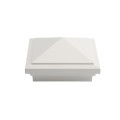 LMT 1431W 4" x 4" Sq Princeton Vinyl Post Cap - White