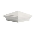 LMT 1431W 4" x 4" Sq Princeton Vinyl Post Cap - White