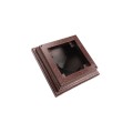 3.625" (3 5/8" x 3 5/8") Haven Style Vinyl Post Cap for 4" x 4" Wood Post - Antique Copper