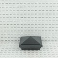 3.625" (3 5/8" x 3 5/8") Haven Style Vinyl Post Cap for 4" x 4" Wood Post - Antique Gray