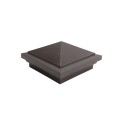 4" x 4" Haven Style Vinyl Post Cap - Antique Brown