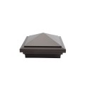 4" x 4" Haven Style Vinyl Post Cap - Antique Brown