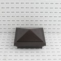4" x 4" Haven Style Vinyl Post Cap - Antique Brown