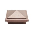 4" x 4" Haven Style Vinyl Post Cap - Antique Copper