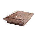 4" x 4" Haven Style Vinyl Post Cap - Antique Copper