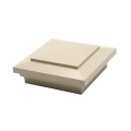 4" X 4" Cape May Style Vinyl Post Cap for Vinyl Fence and Railing (Almond)