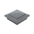 4" x 4" Cape May Style Vinyl Post Cap - Antique Gray