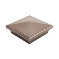 4" x 4" Neptune Style Vinyl Post Cap - Antique Brown