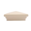 4" X 4" Neptune Style Vinyl Post Cap for Vinyl Fence and Railing (Beige)