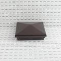 5" x 5" Neptune Style Vinyl Post Cap - Antique Brown