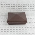 5" x 5" Neptune Style Vinyl Post Cap - Antique Copper