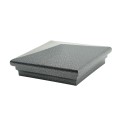 5" x 5" Neptune Style Vinyl Post Cap - Antique Gray