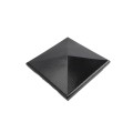 5" x 5" Neptune Style Vinyl Post Cap - Hammertone Black