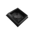 5" x 5" Neptune Style Vinyl Post Cap - Hammertone Black